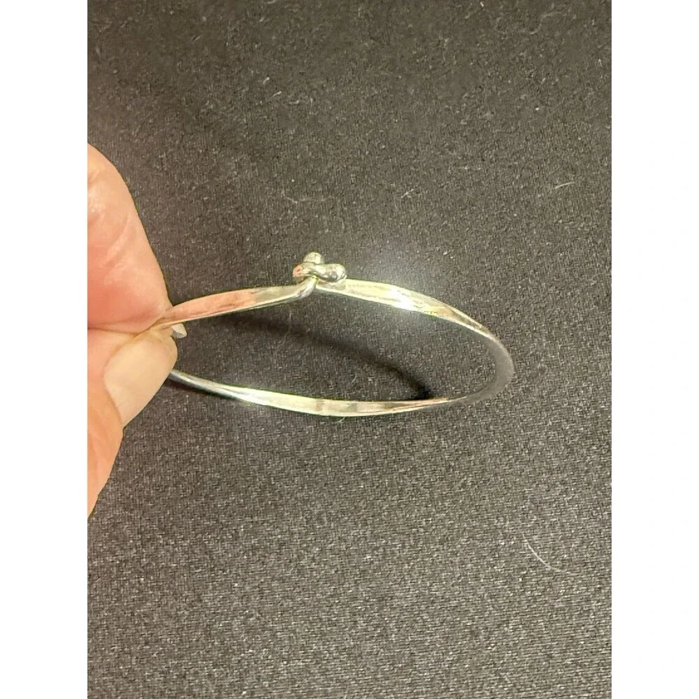 James Avery Hand Hammered Sterling Silver Hook-On Bracelet (PAP008023)